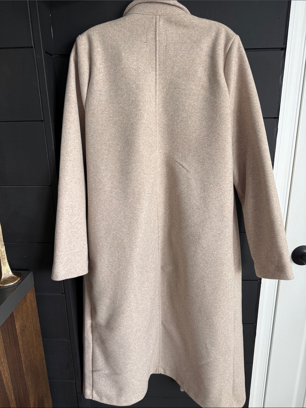 Love Tree Long Tan Coat - Picture 2 of 6